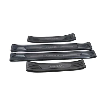

For Ford Territory 2020 2021 Stainless Door Sill Scuff Plate Kick Guard Pedal Threshold Step Protector Cover Trim Car Accessory