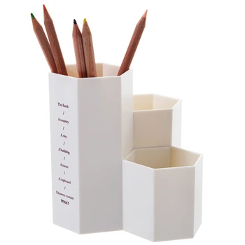

New fashion multifunctional bamboo desk pen holder customized desk storage box stationery pen box set