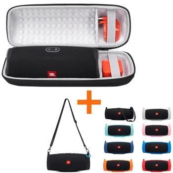 

Newest Hard Outdoor Carry Storage Box Bag + Soft Silicone Case Cover for JBL Charge 4 Bluetooth Speaker for JBL Charge4 Column
