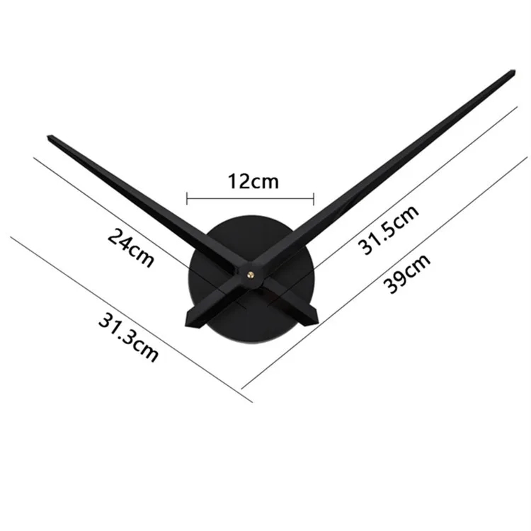 DIY Wall Clock Large zhi zhen zhong Watch Movement Living Room Creative Decorative Wall zhong pei jian Amazon Hot Selling Clock