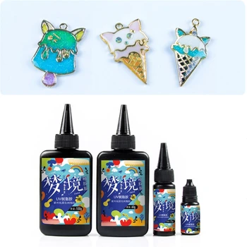 

10/100/25/60g Ultraviolet Resin Hard Glue Curing Crystal Epoxy Hard UV Gel DIY Jewelry Making Casting Coating Craft Accessories
