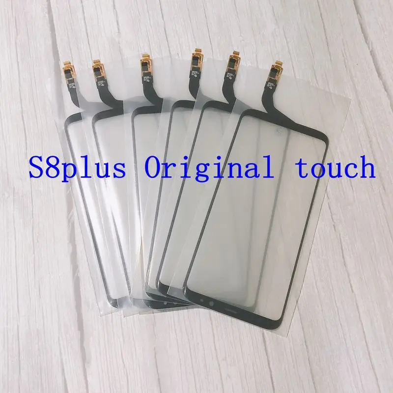 Hh S8Plus сенсорный экран для samsung S8Plus сенсорный экран дигитайзер стеклянная панель для samsung galaxy S8 Plus S8plus сенсорная панель