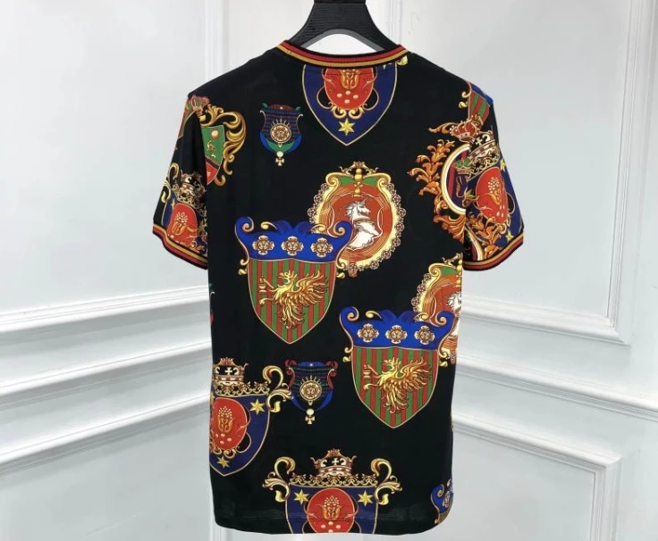 Весна 20ss значок с изображением короны печать известные футболки брендовая одежда для мужчин