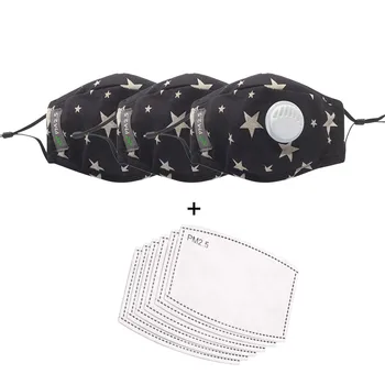 

3PCS Fashion Kids FaceCover Children Scarf Facecovera Kawaii Print Facecover Mascherine Girls Boys Safety FaceCover Cubrebocas