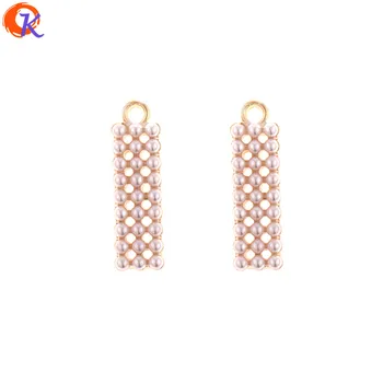 

Cordial Design 50Pcs 6*21MM Jewelry Accessories/Earring Making/Imitation Pearl/Rectangle Shape/DIY/Hand Made/Earring Findings