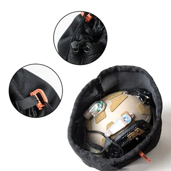 

FMA Tactical Bag Organizer Big Capacity Helmet Storage Bag EDC Pouch Pack Military Black Color Bags Accessories