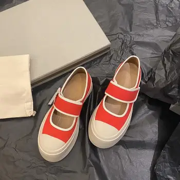 

Sneaker Women Shoes Light Comfortable Summer Breathable Plimsolls Young People Simple And Elegant Bright-colored Sheepskin Leath