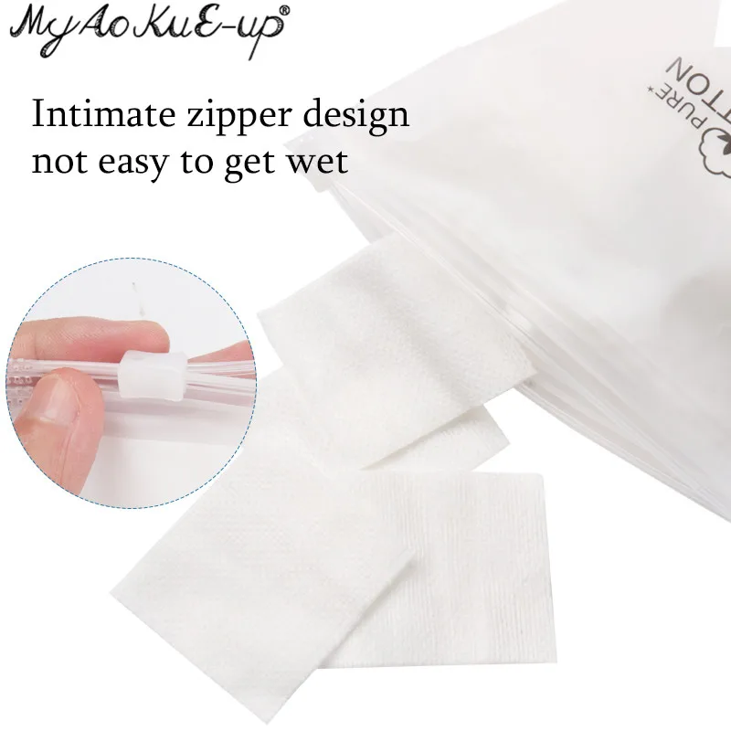 Disposable Stretchable cleansing Makeup Cotton Wipes Thin Makeup Remover Pads Ultrathin Facial Cleansing Paper Make Up Tools