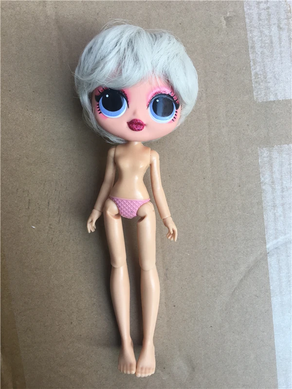 Новая редкая коллекция модная голова большой сестры с париком Лол девочка кукла