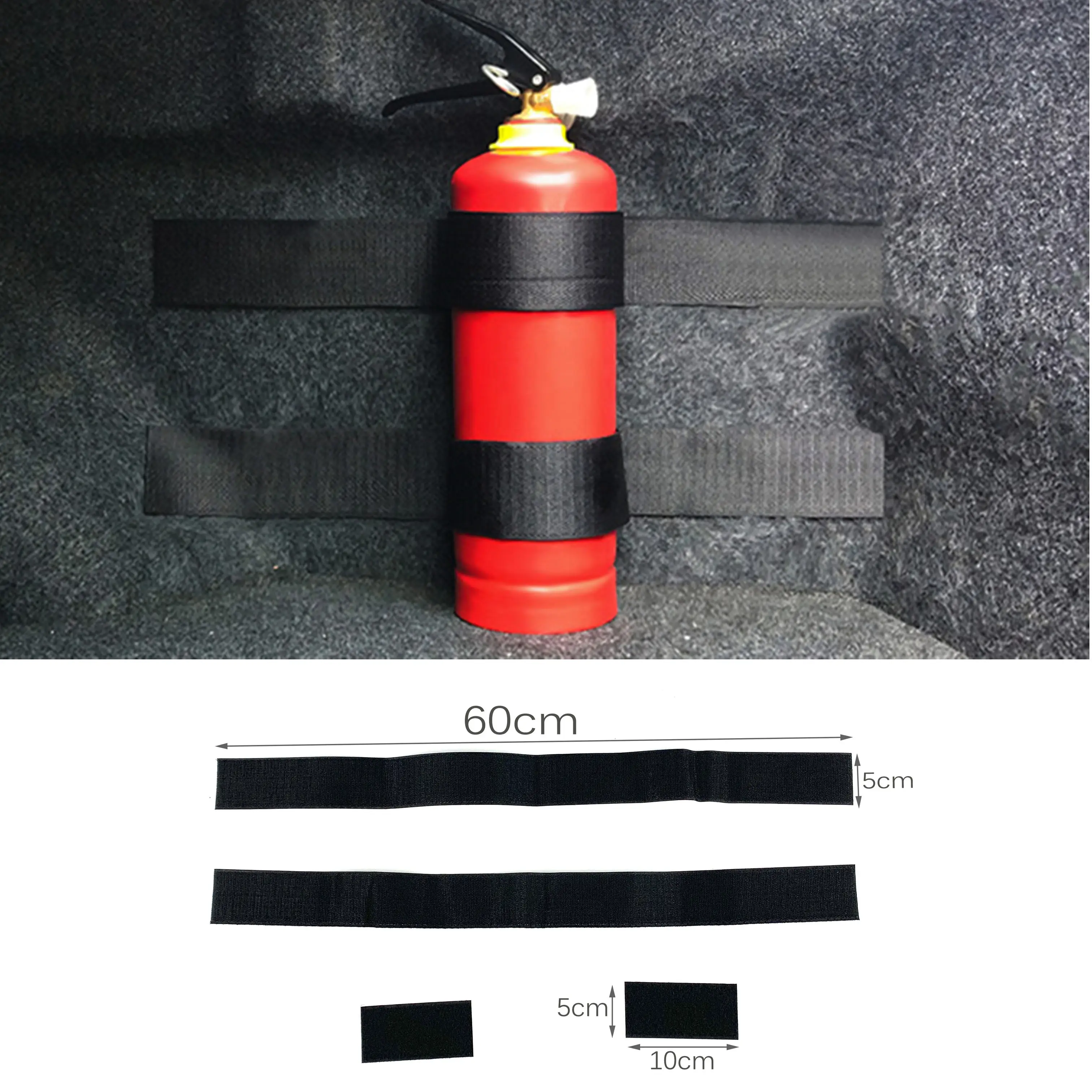 4 Pcs/set Car Trunk Nylon Fixing Belt Case For Bentley Mulsanne