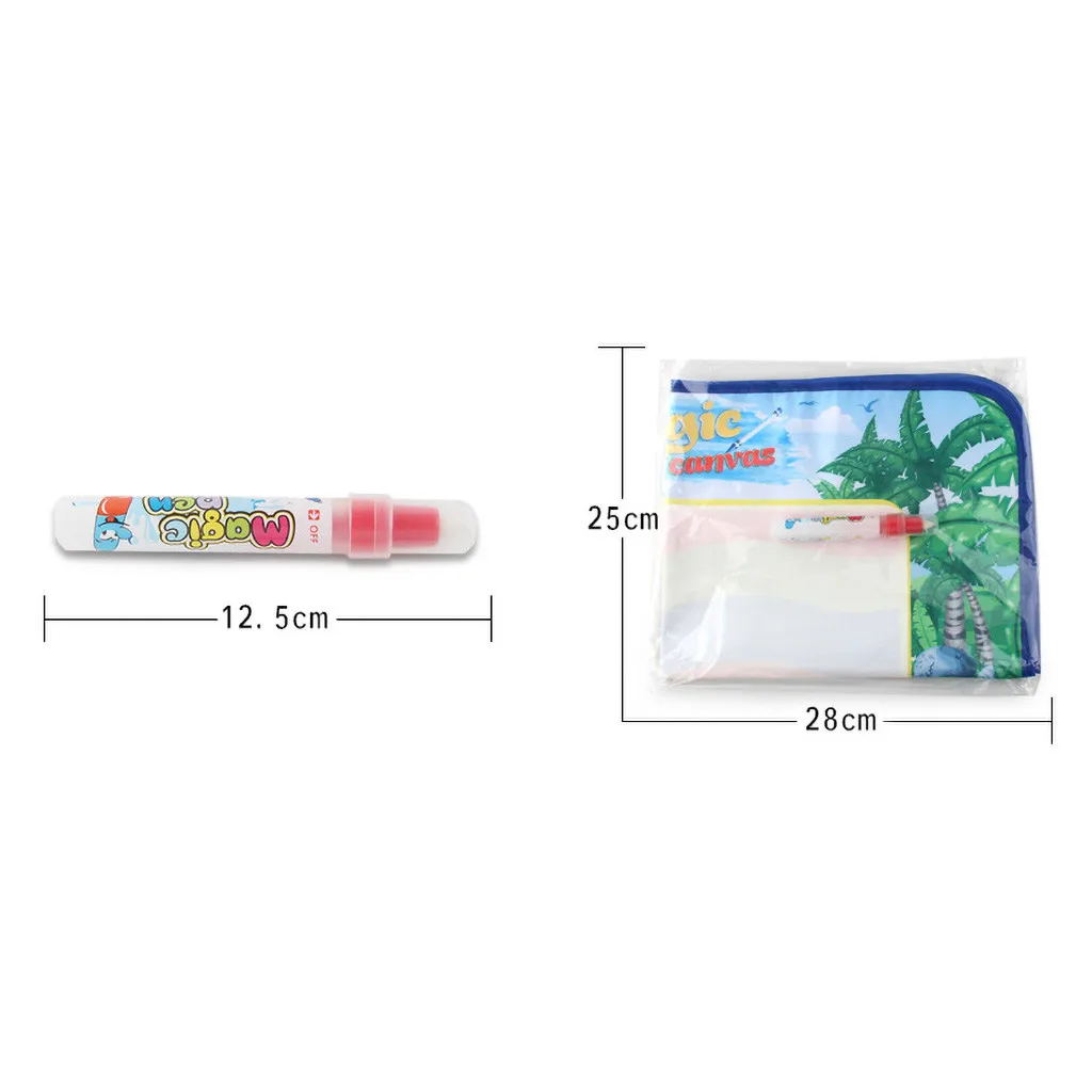 Детские развивающие Волшебные водные каракули, рисование, коврик для письма, доска, игрушки для детей, волшебный коврик, доска для рисования, juguetes