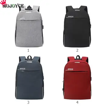 

USB Charging Laptop Backpack 16.9 inch Women Men School Bags For Teenage Girls College Travel Backpack Oxford cloth mochila