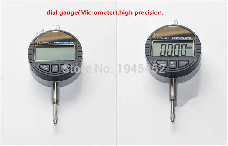 Free shipping!0.001mm Electronic Micrometer 0.00005" Digital Micrometro Metric/Inch Range 0-12.7mm/0.5" Dial Indicator Gauge |