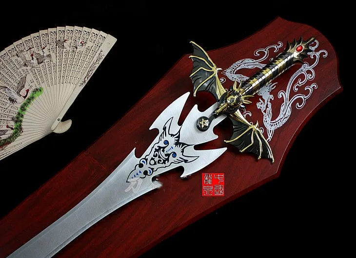 Bat King hanging wall board sword film and television anime home decoration is not edged