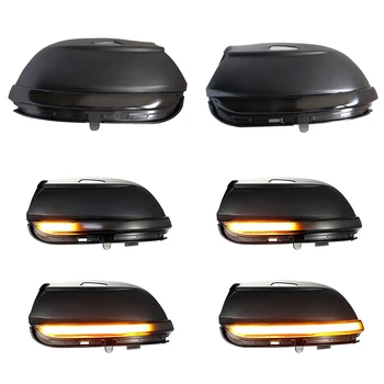 

For Volkswagen VW Passat CC B7 Beetle Scirocco Jetta MK6 Euro LED Side Wing Dynamic Turn Signal Light Rearview Mirror Indicator