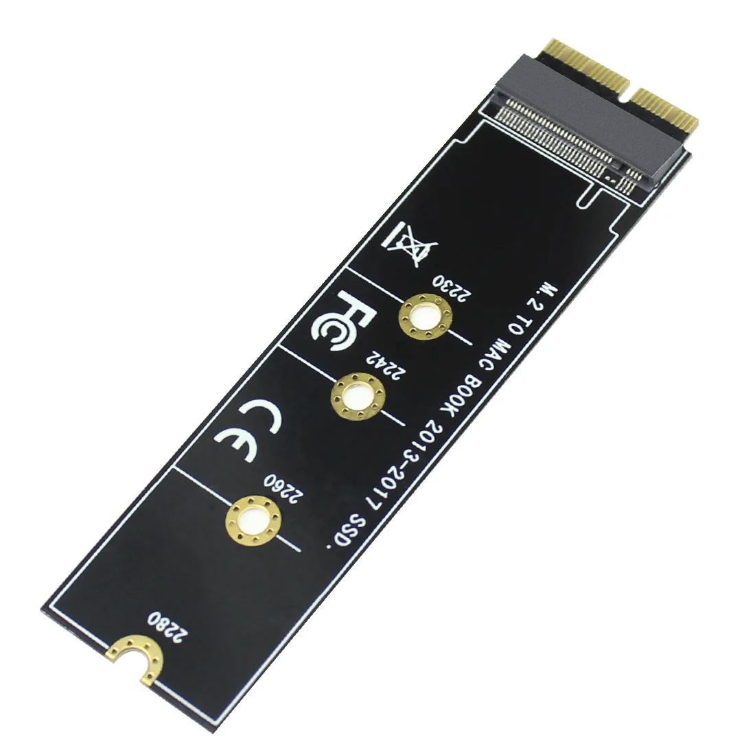 M.2 PCIe AHCI SSD 어댑터 카드, 맥북 에어 2013 2014 2015 2017 A1465 A1466 프로 A1398 A1502 A1419 2230-2280 SSD용