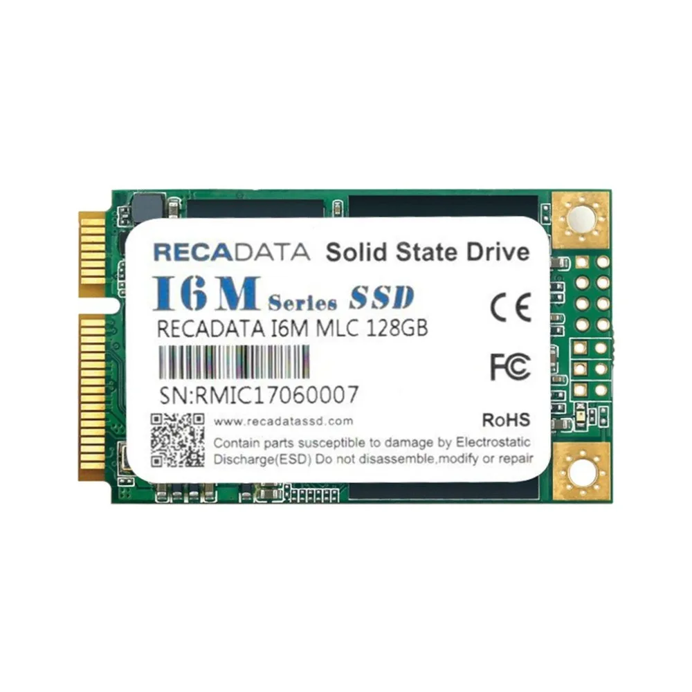 Твердотельный накопитель RECADATA SSD MSATA III MLC Flash для Mac OS для Windows 10 для Windows 7 для Windows 8 для Windows Vista