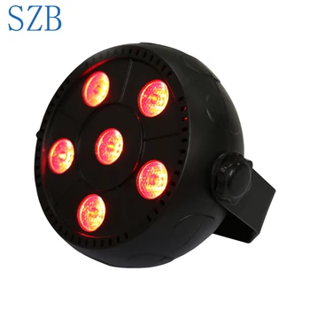 

SZB 6W 3in 1 RGB LED Par Light for family birthday party Good for DJ/SZB-PL0601