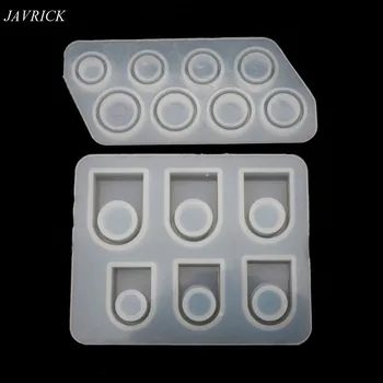 

2Pcs Handmade All Sizes US Size 5-12 Silicone Ring Resin Molds Kit Jewelry Tools