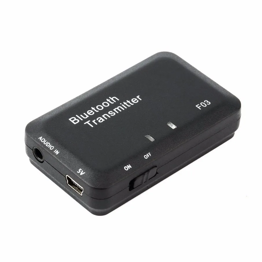 3,5 мм Bluetooth передатчик трансмиттер Мини Bluetooth V3.0 Аудио передатчик стерео адаптер для ТВ iPod Mp3 Mp4 PC