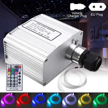 

10W RGBW Remote LED Fiber Optic Engine With 28 Keys remote controllerStar Ceiling Lights Kit Remote Control Electrical Tools