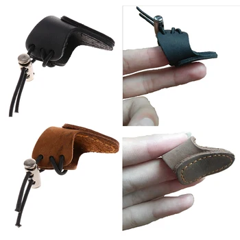 

3 Finger Compound Bow Archery Finger Guard Shooting Finger Protector Guard Hunting Accessories for Recurve Bow Hunting