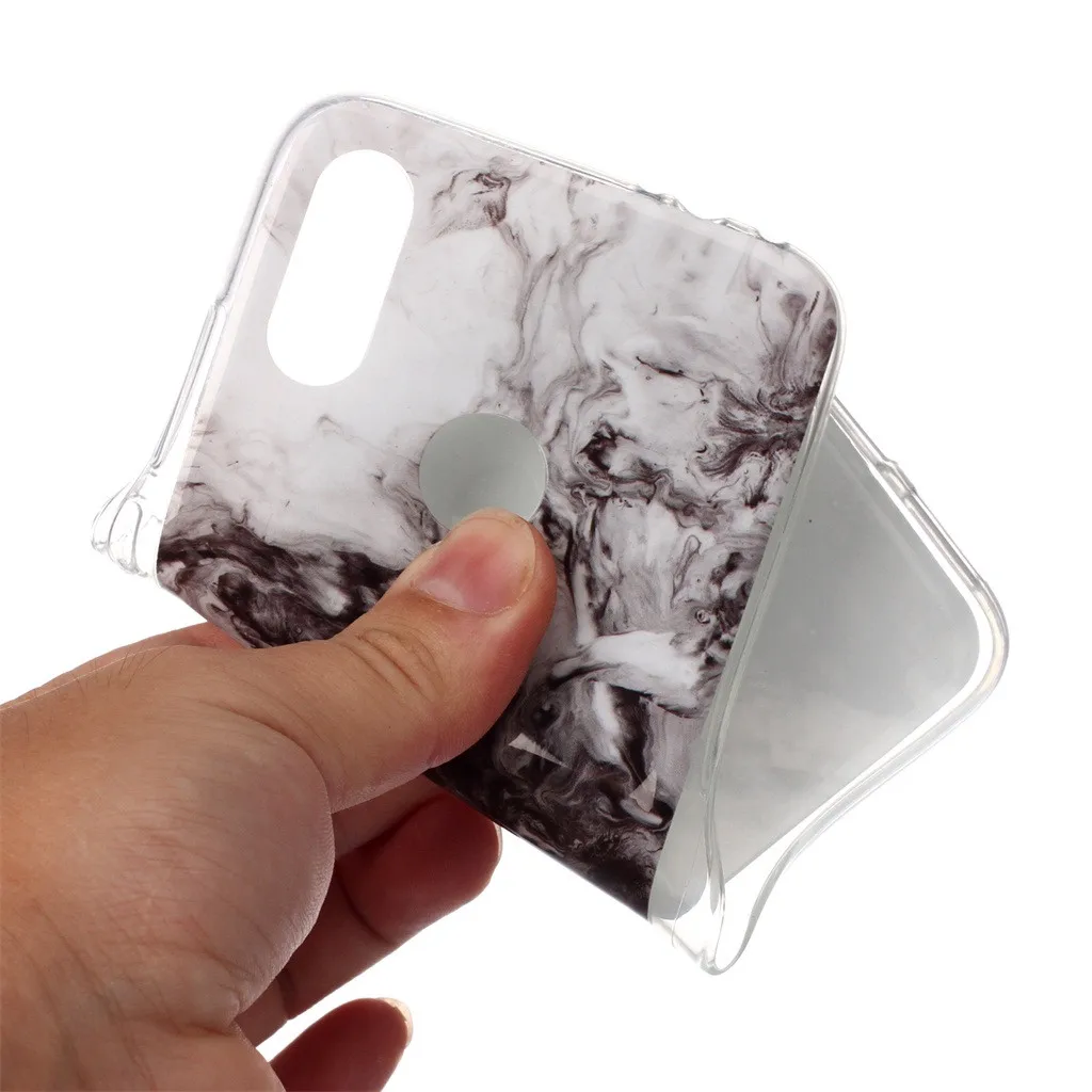 Mosunx Case For Redmi Note 7 6.3in Silicone Back Cover Transparent Soft TPU Ultra-Slim Ultra-thin, lightweight and flexible