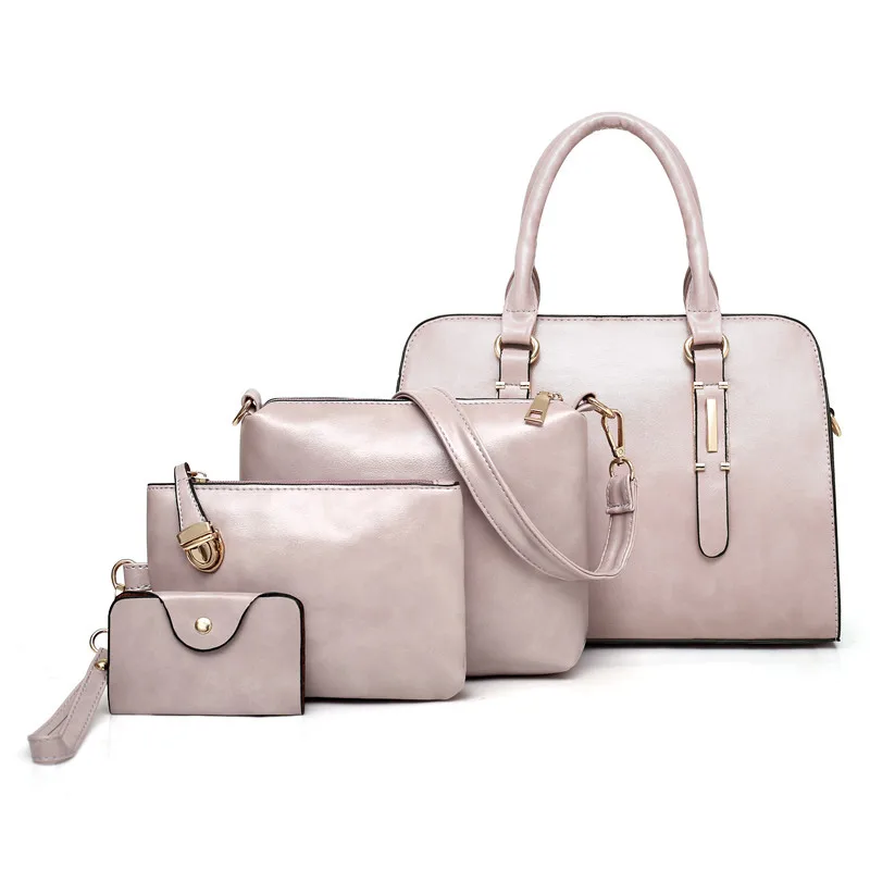 

2018 Autumn New Style Fashion Korean-style WOMEN'S Bag Simple Different Size Bags Half Stereotypes Handbag Tundish Crossbody Bag