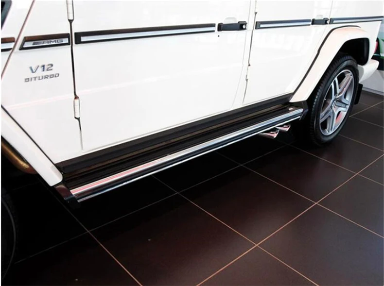 Для Mercedes Benz G Class W464 G63 G500 G550 ходовые панели боковая ступенька бар педали Высокое качество Nerf бар