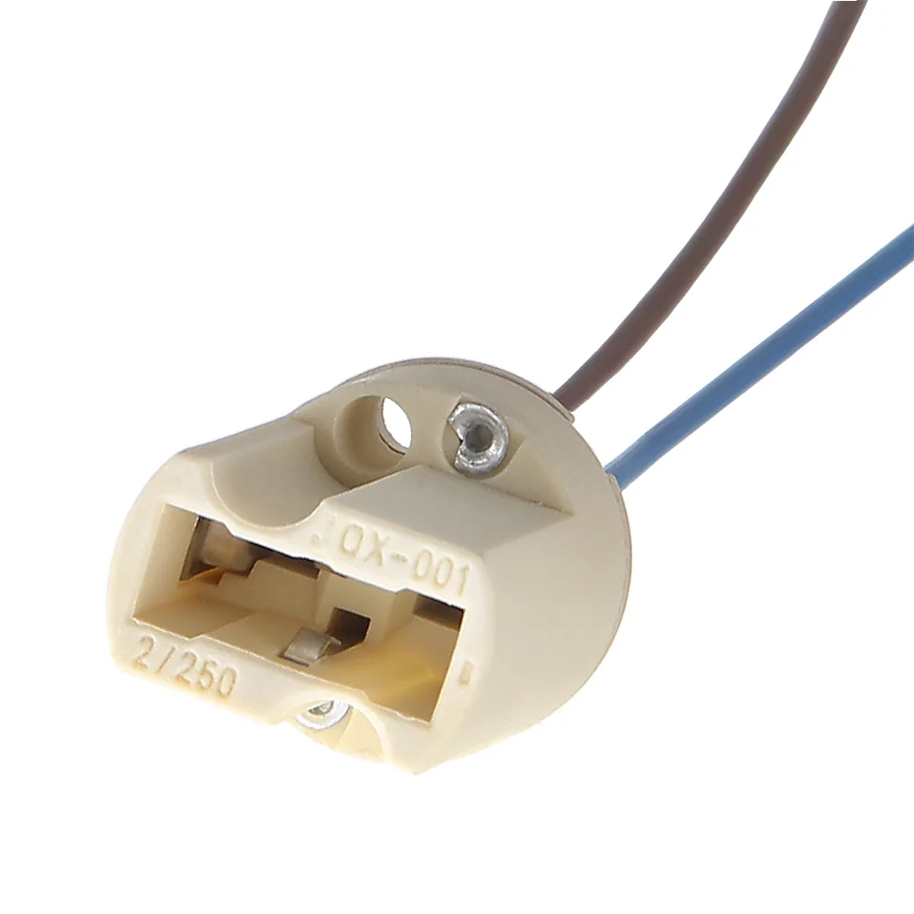 5PCS 200mm G9 Lamp Base 250V 2A Ceramic Socket G9 Type Halogen Lamp Holder