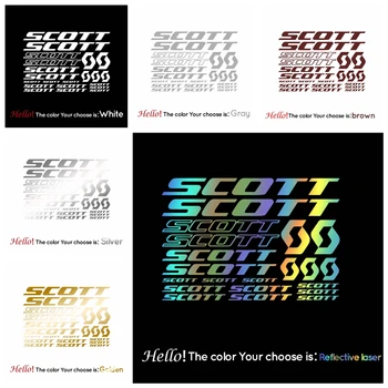 

Exclusive transparent transport membrane non-tear stickers for Scott bike frames, bike ride decorative DIY decals