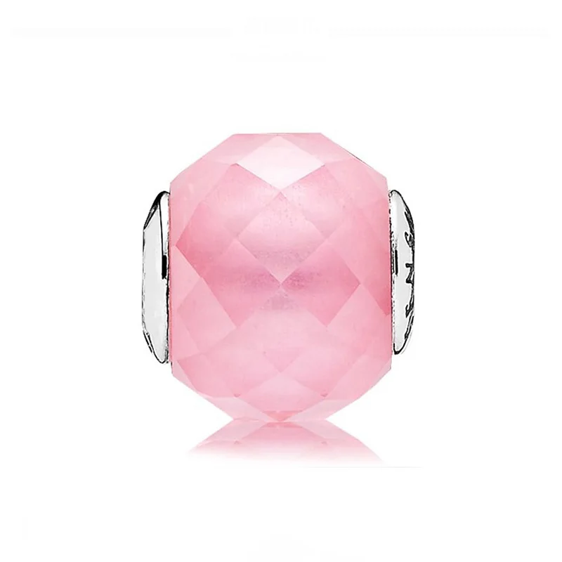 Чувствительность мудрости с кубическим цирконием Бусины Fit Pandora Essence коллекция браслет 925 пробы серебряные ювелирные изделия - Цвет: 2