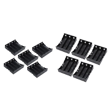 

10 Pcs Li-Ion DIY Battery Plastic Case Holder for 18650 Battery 4X3.7V & 3 X 3.7V