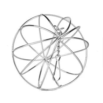 

Stainless Steel Round Sphere Food Feed Dispenser Hanging Ball Toy Guinea Pig Hamster Rat Rabbit Pet Supplies