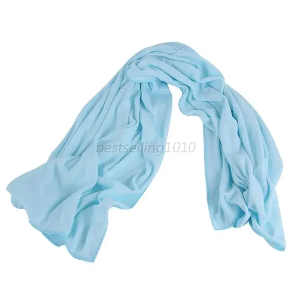 light blue Быстросохнущее полотенце 80*140 см Полотенце Для Йоги большое полотенце для ванны быстросохнущая микрофибра Спорт Пляж плавать путешествия Кемпинг мягкое полотенце sk - Цвет: light blue