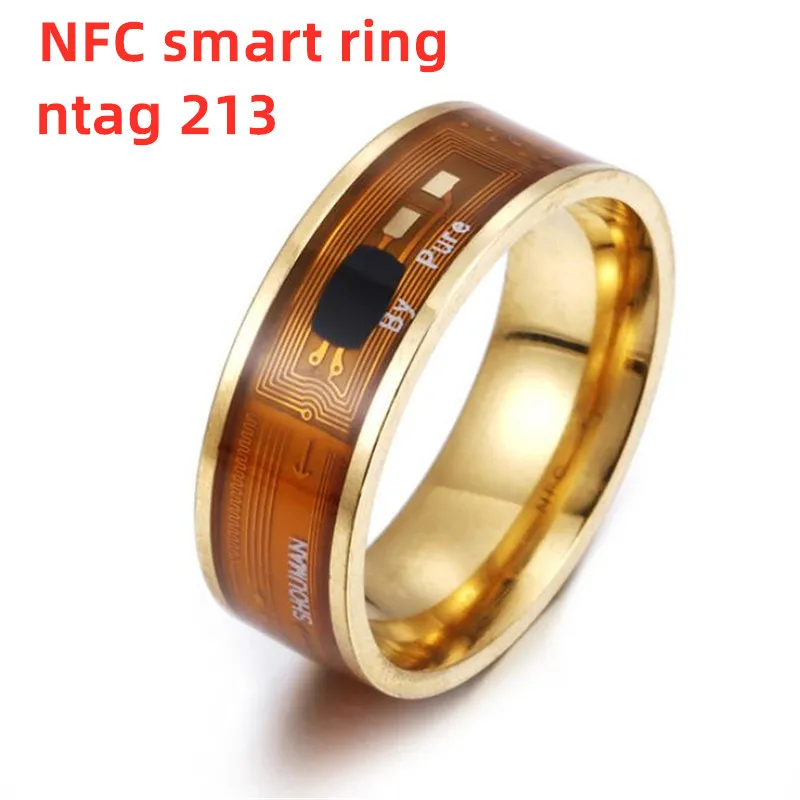 RFID dropping ring 213 chip NFC smart wearable phone device access |