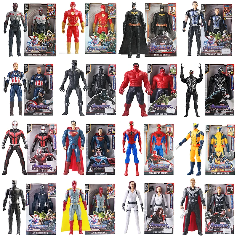 Фигурки героев комиксов Marvel мстители 30 см | Игрушки и хобби