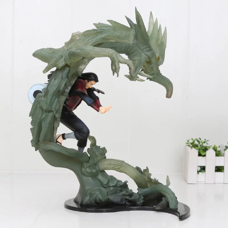 Наруто фигурка Tobirama Hashirama Senjiu Hashirama Madara Uchiha пожарная битва Версия Наруто фигурка модель игрушки 25 см