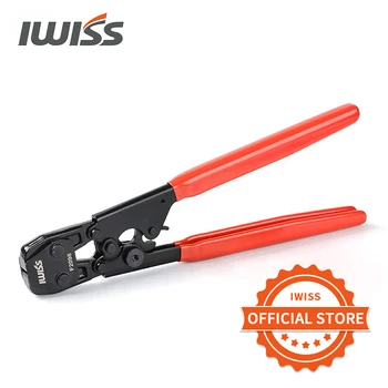

IWISS PEX Cinch Clamp Tool for Fastening Stainless Clamps from 3/8-Inch to 1-Inch with Calibration Gauge Suits ASTM F2098