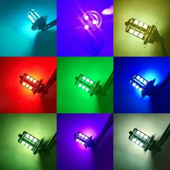 

Car LED bulbs 16-Color H11 W/ Wireless IR Remote Fog Light Driving Lamp 12V