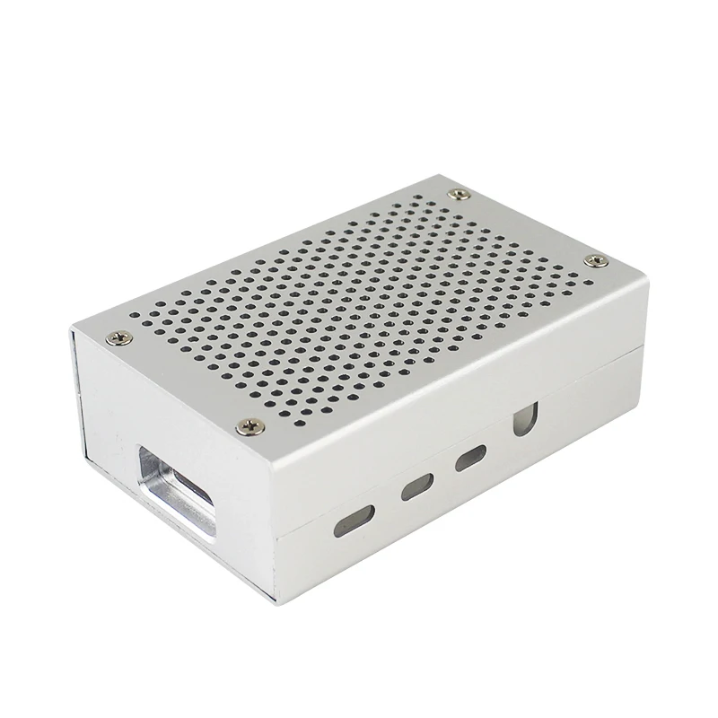 Raspberry Pi 4 Алюминиевый металлический чехол коробка+ блок питания+ кабель Micro HDMI+ радиатор+ вентилятор охлаждения для Raspberry 4 Модель B