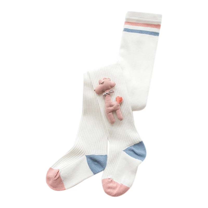 Baby Cartoon Animal Pantyhose Knitted Stockings Autumn Winter Warm Tights Cotton Toddlers Clothing