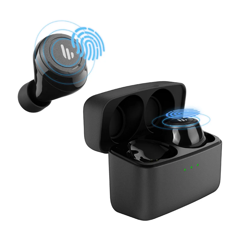 EDIFIER TWS5 Bluetooth V5.0 TWS Earbuds aptX audio decoding IPX5 Waterproof Touch control up to 32hrs playtime wireless earphone