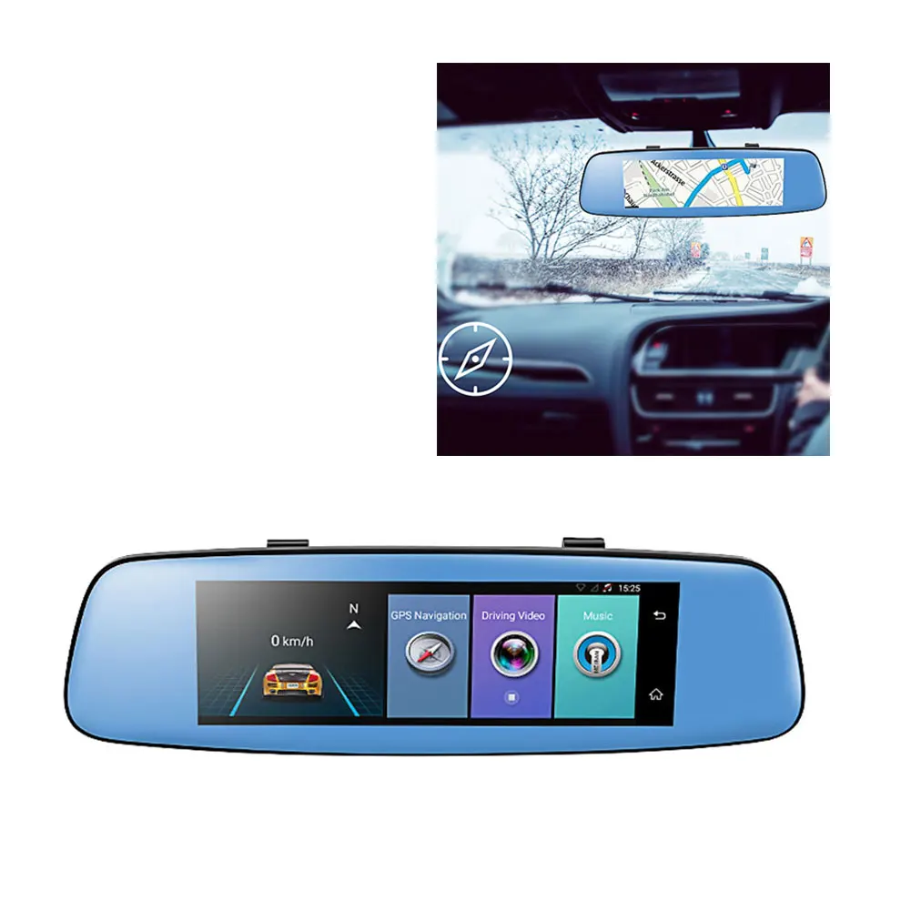 Автомобильный видеорегистратор 1080P Full HD сенсорный экран Bluetooth WiFi 4G Android видеорегистратор заднего вида регистратор для Phisung E06