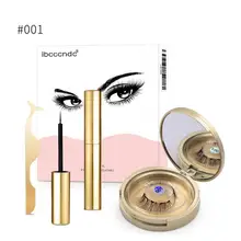 Магнитная жидкая подводка для глаз с магнитными накладными ресницы, глаза легко носить G3S4