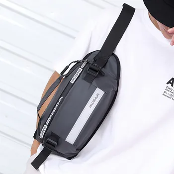 

Men's Fashion Sports Messenger Bag Shoulder Bag Chest Bag Waist Bag Mobile Phone Bag Outdoor Waist Bag Running Body Bag #40