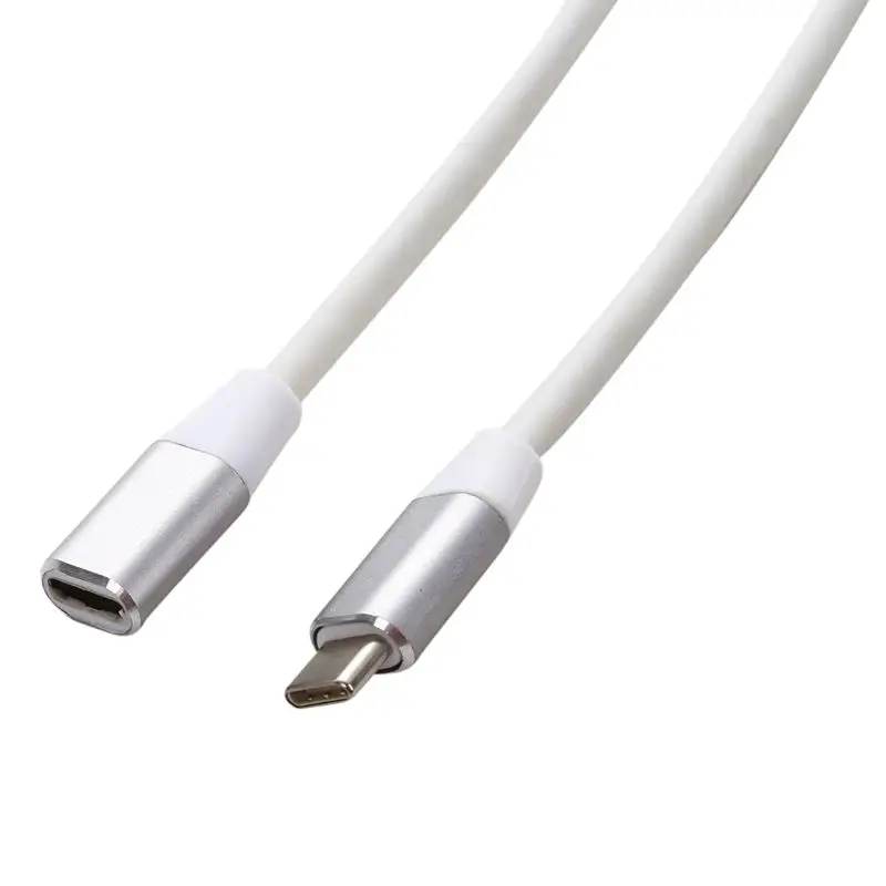 Type-C male к женскому удлинитель type c кабель для зарядки и передачи данных с аудио и видео полнофункциональный кабель-удлинитель