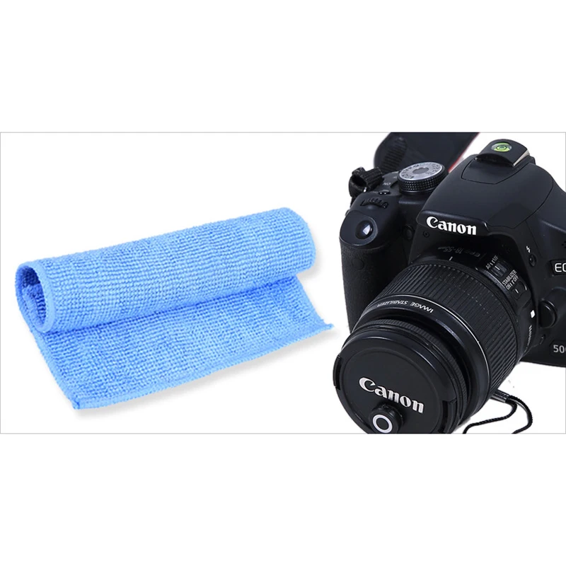 Салфетка для очистки объектива камеры Canon Nikon DSLR Camcoder iPhone и других смартфонов iPad