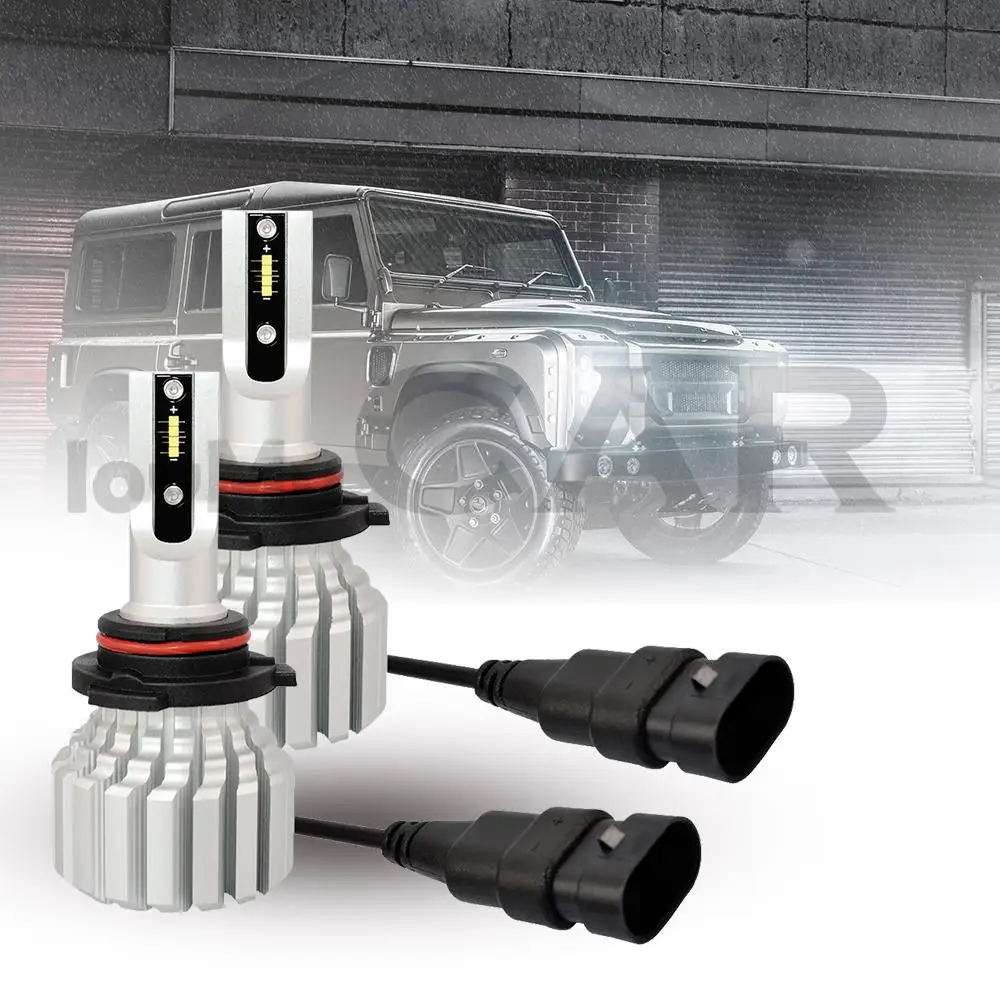 2X V5S, H1, H4, H7, H8, H15, HB3, HB4, 9004 шт., X, 26 Вт, фара противотуманная, автомобильная, светодиодная, 50 Вт, 6000 лм, лампа дальнего ближнего света, автомобильная, мобильная лампа, К, DC 12 В