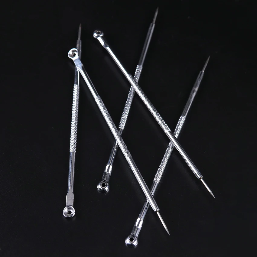 1PC Stainless Steel Blackhead Remover Needles Acne Pimple Blemish Treatments Face Skin Care Pore Cleaner Beauty Tools